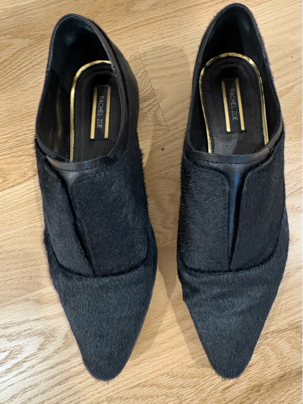 Rachel Zoe pony hair Oxford shoes size 8.5